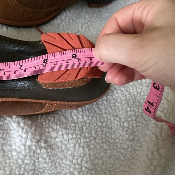 Jambu Dutch Design wing tip clog heels size 7.5 - Picture 7 of 8